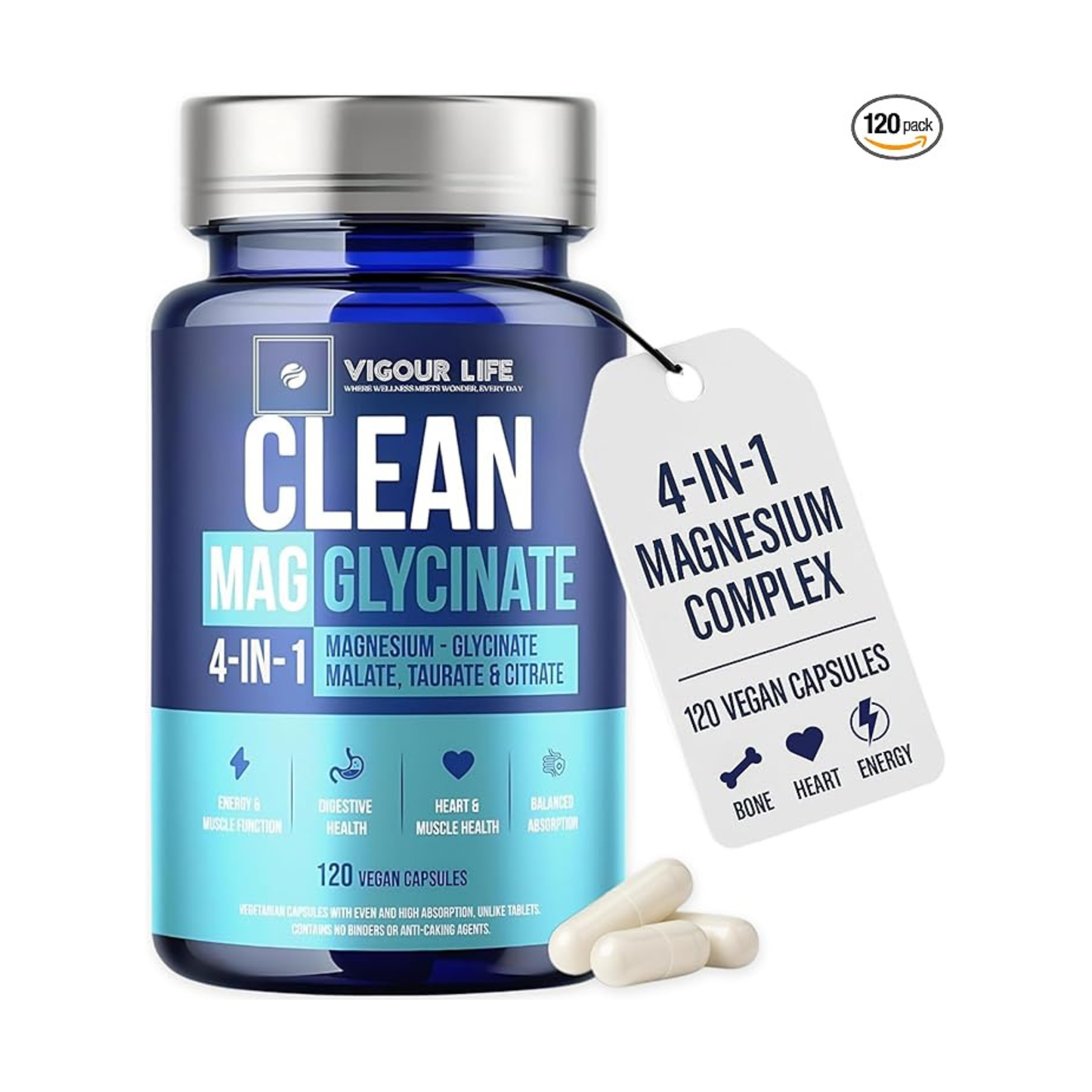 Complete Daily Bundle - Clean D3 K2 + Clean Magnesium Glycinate Complex