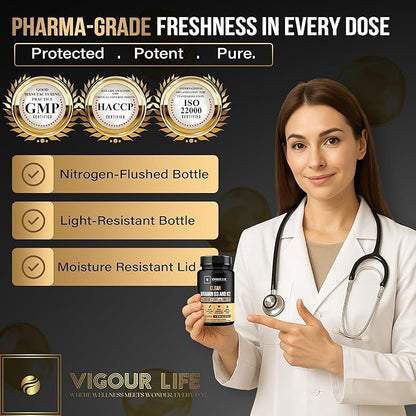 Clean Vitamin D3 4000IU + K2 MK7 200mcg |No Synthetic Fillers, No Binders, No Magnesium Stearate, No Cracking Agents