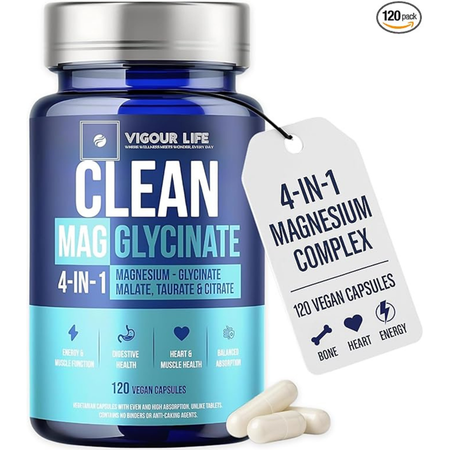 Clean Magnesium Glycinate Complex. No Synthetic Fillers, No Binders, No Magnesium Stearate, No Cracking Agents